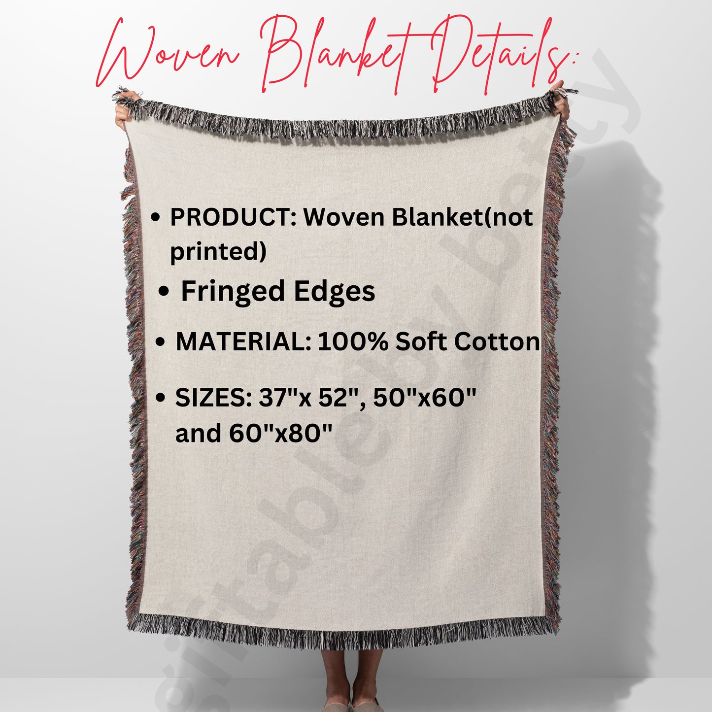 I Love You More Woven Blanket, Cotton Anniversary Gift for Husband, Funny Gift for Boyfriend, Valentines Gift, Birthday gift for friend