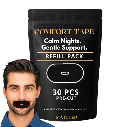 Mouth Tapes (Precut) Refill Pack- Comfort Tape for Sleep & Active Lifestyles