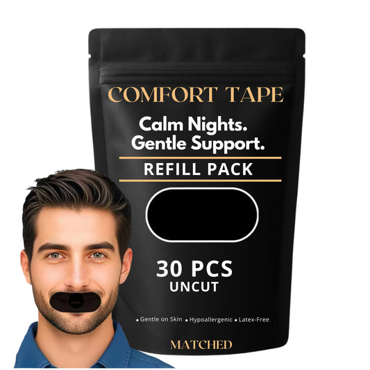 Mouth Tapes (Uncut) Refill Pack- Comfort Tape for Sleep & Active Lifestyles