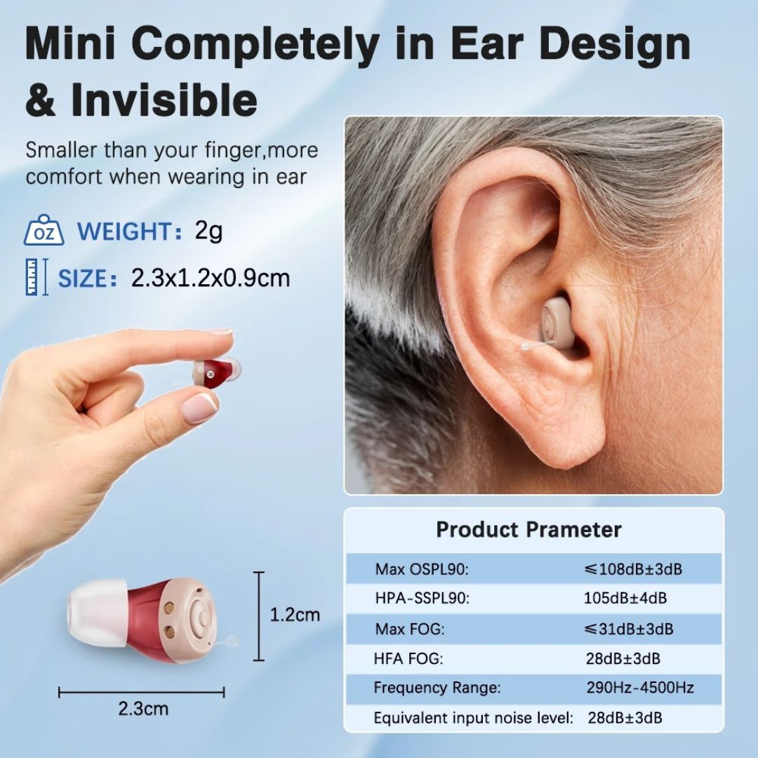 Rechargeable Mini Digital Hearing Aid