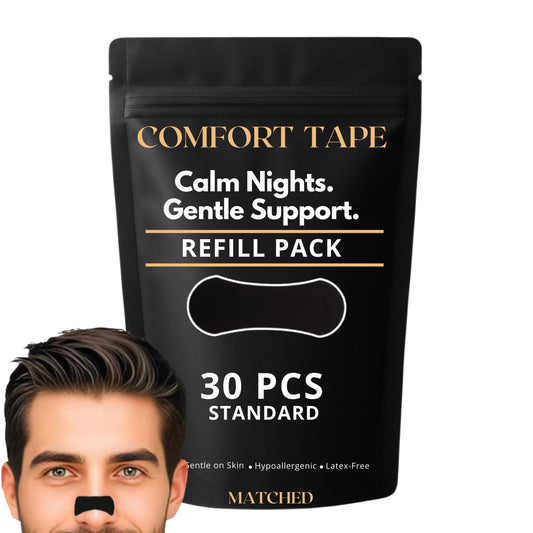 Standard Nasal Strips- Comfort Tape for Sleep & Active Lifestyles