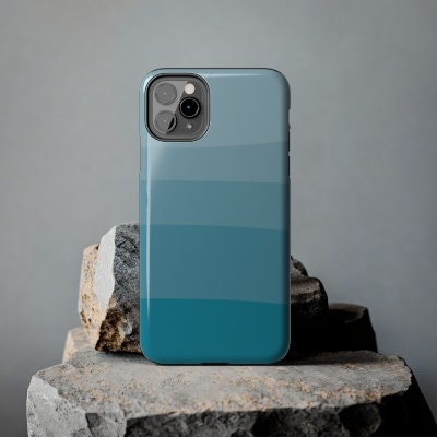 Blue Gradient Phone Case Gift for Birthday, Anniversary, House warming, Mother's Day, Graduation for Her/Him