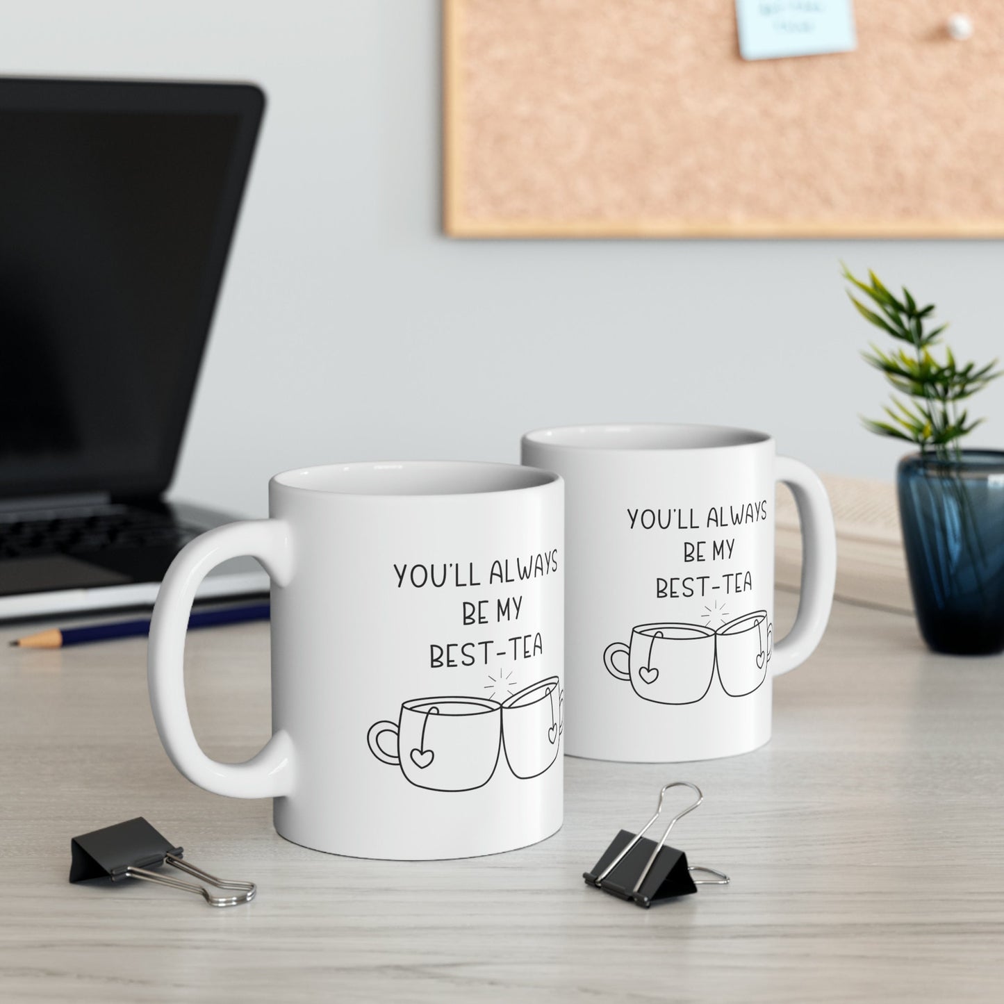Best- Tea Best Friend Mug Gift, Friendship mug, Long Distance Friend Birthday, Friendiversary Christmas Gift