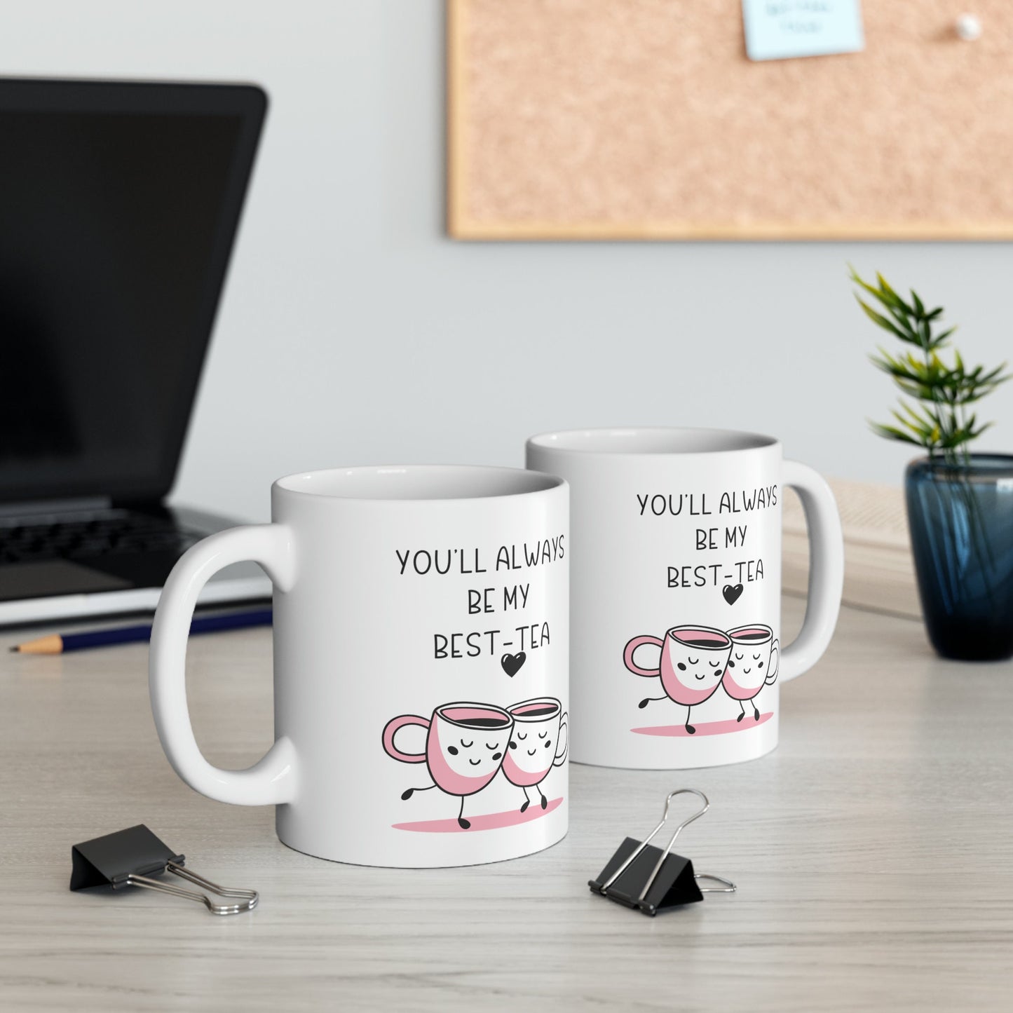 Best- Tea Best Friend Mug Gift, Friendship mug, Long Distance Friend Birthday, Friendiversary Christmas Gift
