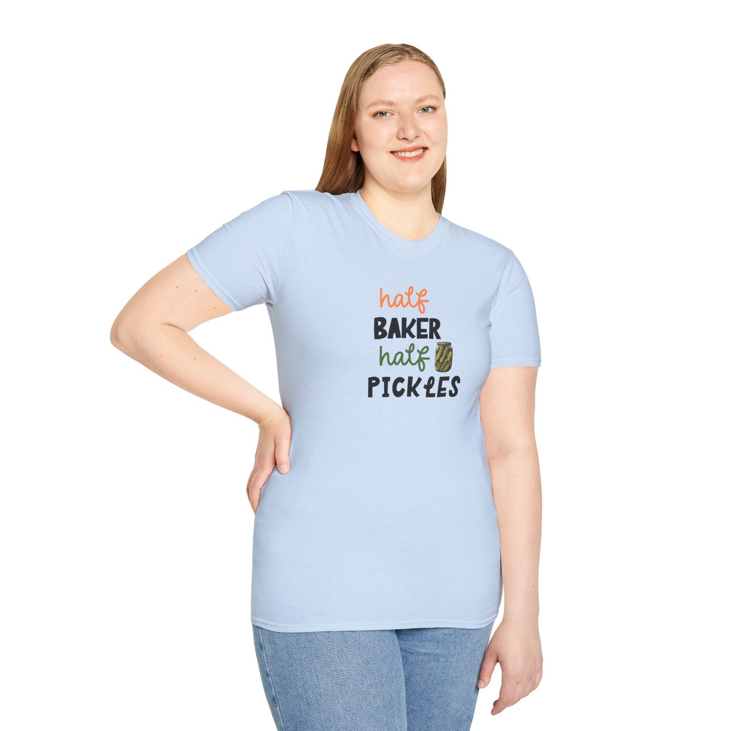 Baker Tshirt,Funny Pickle Shirt, Canned Pickles Gift for Pickle Lovers, Funny Pickle Jar Sweatshirt,Crewneck Humor Canning Jar shirt