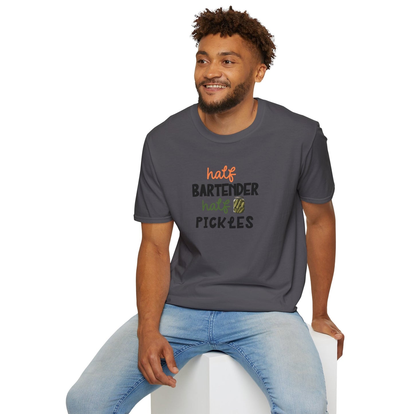 Bartender Tshirt,Funny Pickle Shirt, Canned Pickles Gift for Pickle Lovers, Funny Pickle Jar Sweatshirt,Crewneck Humor Canning Jar shirt