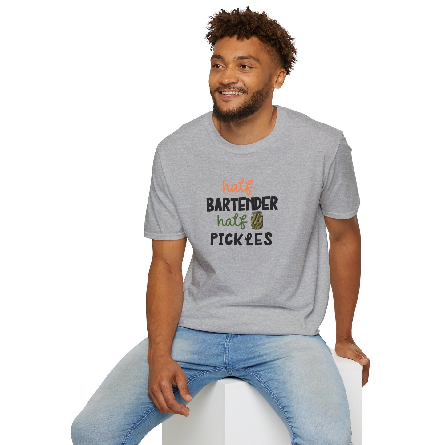 Bartender Tshirt,Funny Pickle Shirt, Canned Pickles Gift for Pickle Lovers, Funny Pickle Jar Sweatshirt,Crewneck Humor Canning Jar shirt