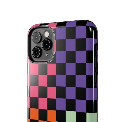 Checkered Phone Case Gift for Birthday, Anniversary, House warming, Mother's Day, Graduation for Her/Him