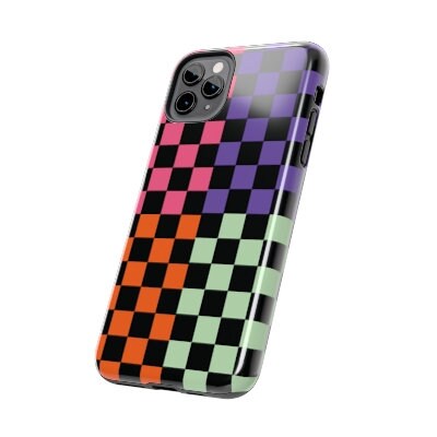 Checkered Phone Case Gift for Birthday, Anniversary, House warming, Mother's Day, Graduation for Her/Him