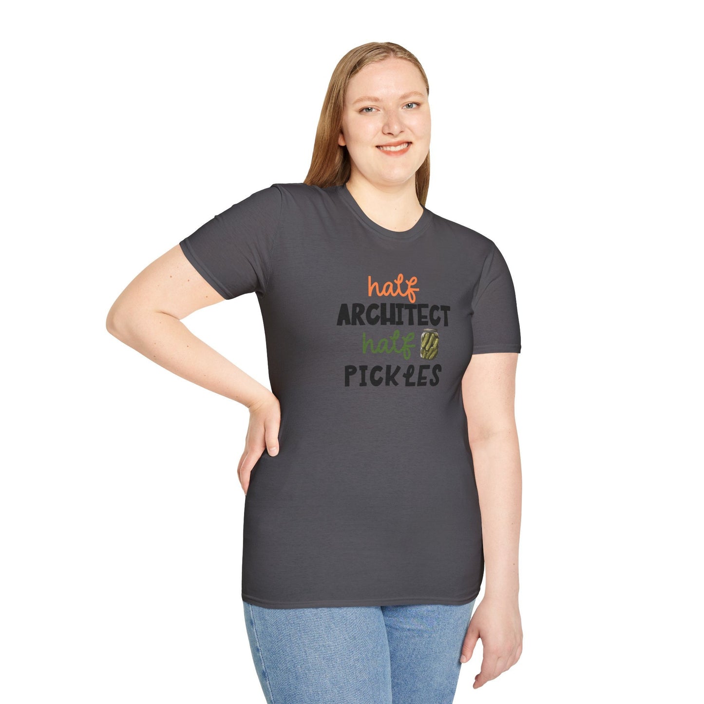 Architect Tshirt, Funny Pickle Shirt, Canned Pickles Gift for Pickle Lovers, Funny Pickle Jar Sweatshirt,Crewneck Humor Canning Jar shirt