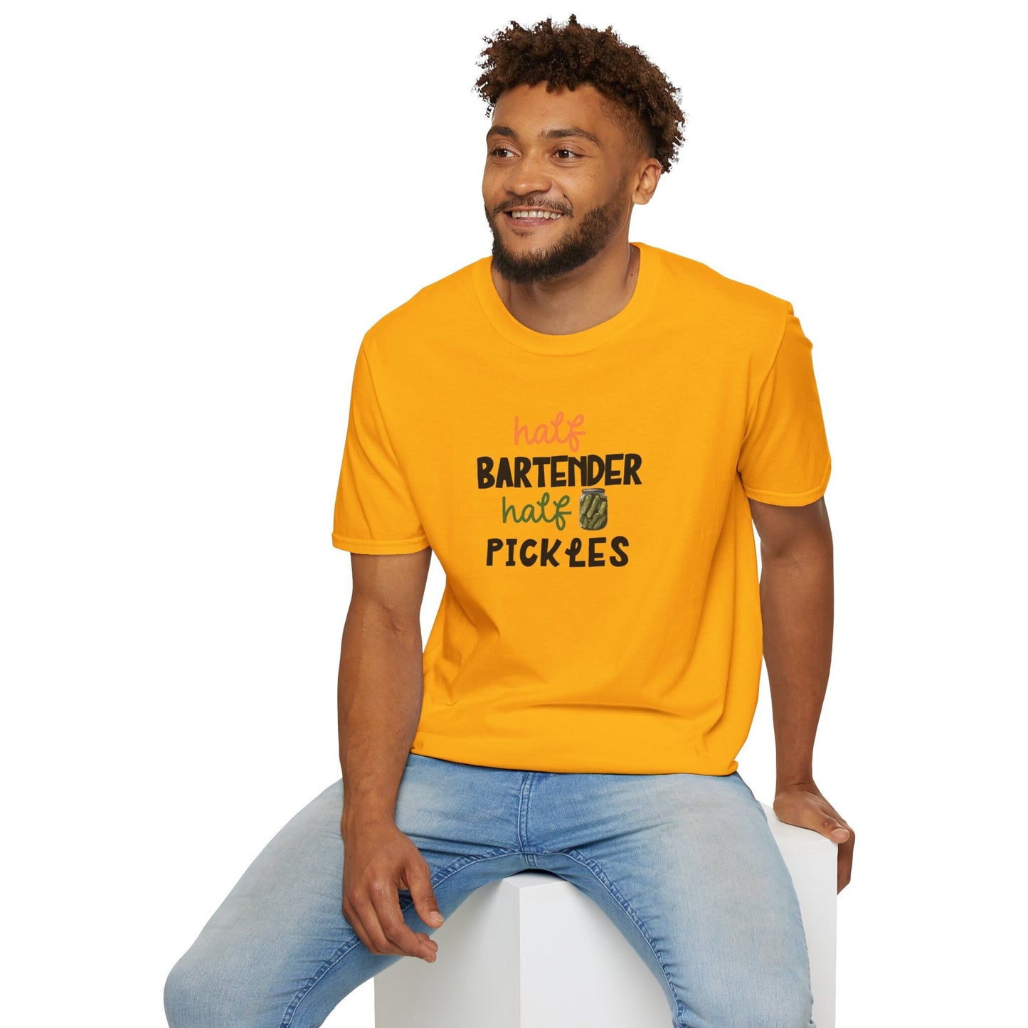 Bartender Tshirt,Funny Pickle Shirt, Canned Pickles Gift for Pickle Lovers, Funny Pickle Jar Sweatshirt,Crewneck Humor Canning Jar shirt