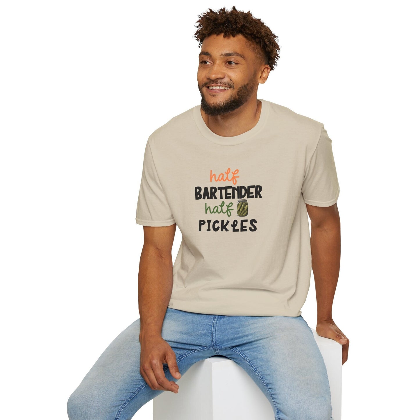 Bartender Tshirt,Funny Pickle Shirt, Canned Pickles Gift for Pickle Lovers, Funny Pickle Jar Sweatshirt,Crewneck Humor Canning Jar shirt