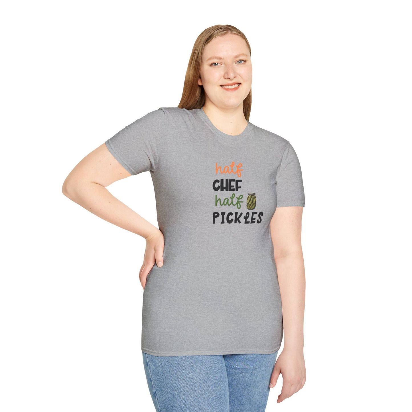 Chef Tshirt, Funny Pickle Shirt, Canned Pickles Gift for Pickle Lovers, Funny Pickle Jar Sweatshirt,Crewneck Humor Canning Jar shirt
