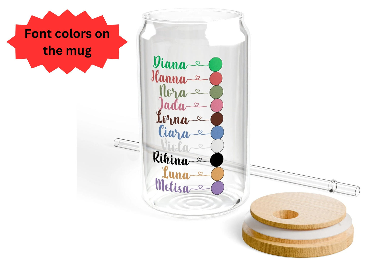 Personalized Bridesmaid Gift Tumbler Customized Iced Coffee Glass Tumbler Bridesmaid Proposal Bachelorette Party 16oz Glass Cup Bridal Party