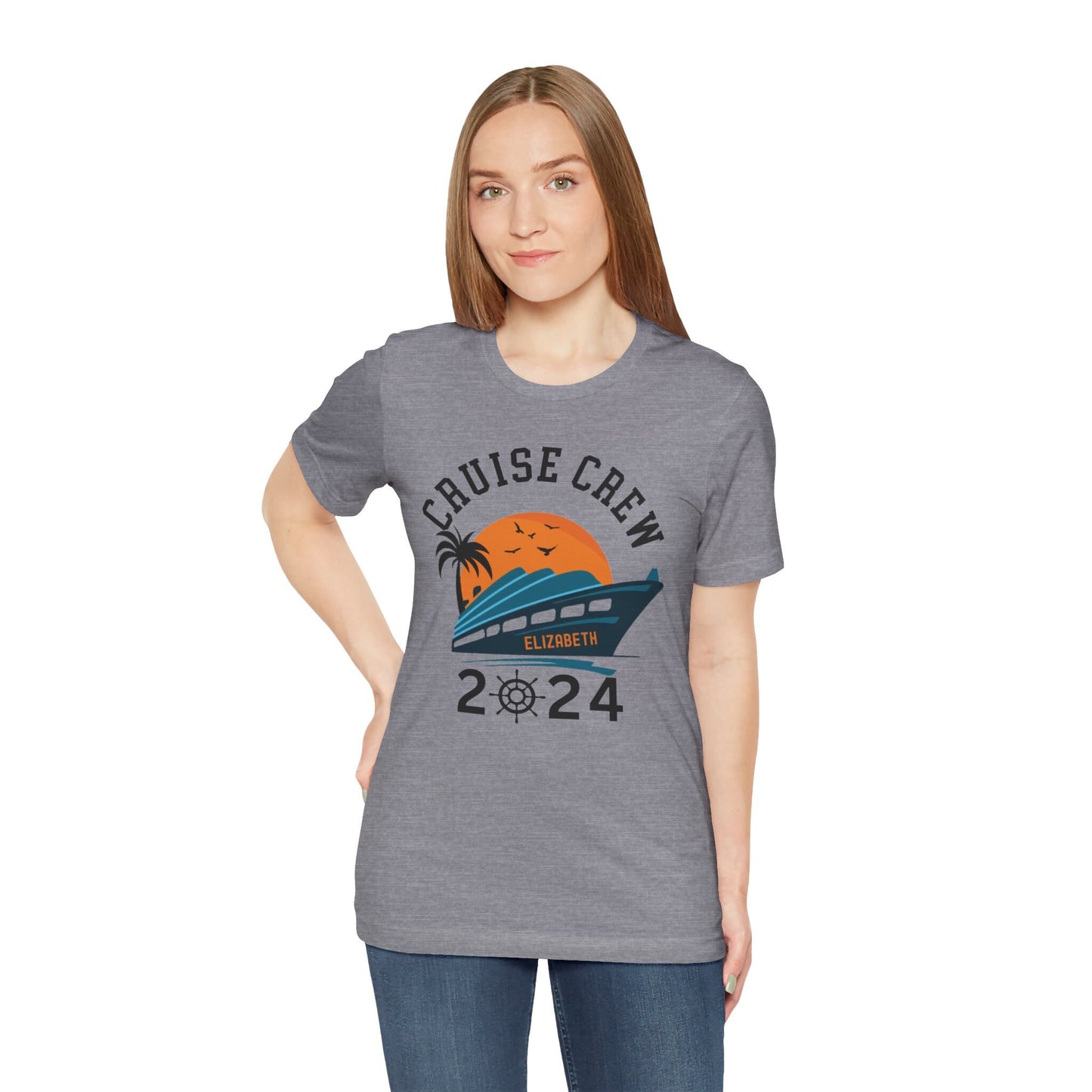 Custom Cruise Shirts 2024 Birthday Matching Cruise Shirt for Girls Trip Family Vacation Cruise Squad 2024 Group Cruise Shirts