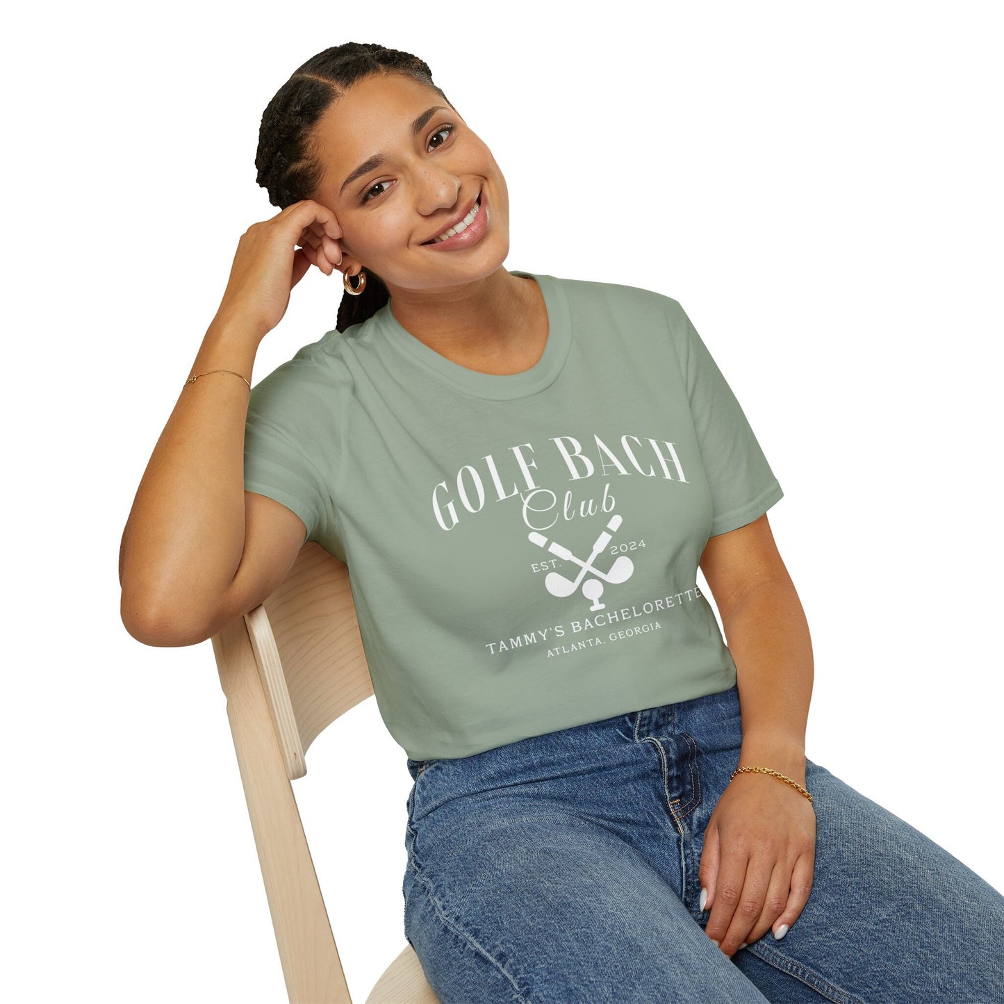 Custom Golf Bachelorette Party Shirts,Personalized Bridesmaid Shirts, Last Swing Bachelorette Shirt, Bridal Party, Women Golf Bach Club