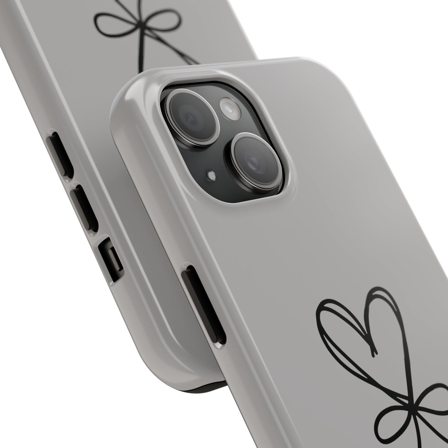 Love Heart Coquette Phone Case for iPhone 15 Plus Pro Max 14 13 12 11 Pro Max 14 13 12 11 pro 13 12 mini XR X XS Max 6 7 8 Plus iPhone SE