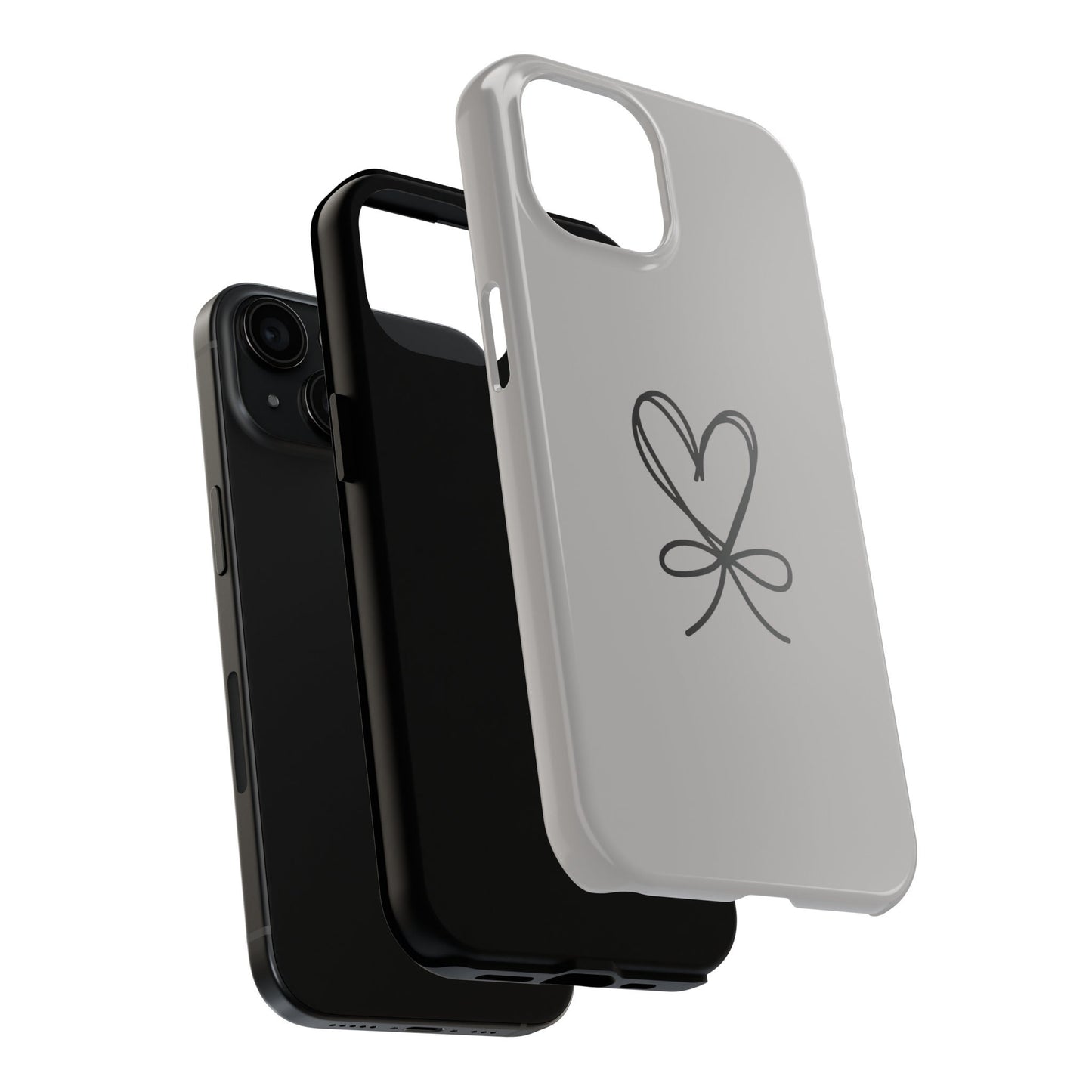 Love Heart Coquette Phone Case for iPhone 15 Plus Pro Max 14 13 12 11 Pro Max 14 13 12 11 pro 13 12 mini XR X XS Max 6 7 8 Plus iPhone SE