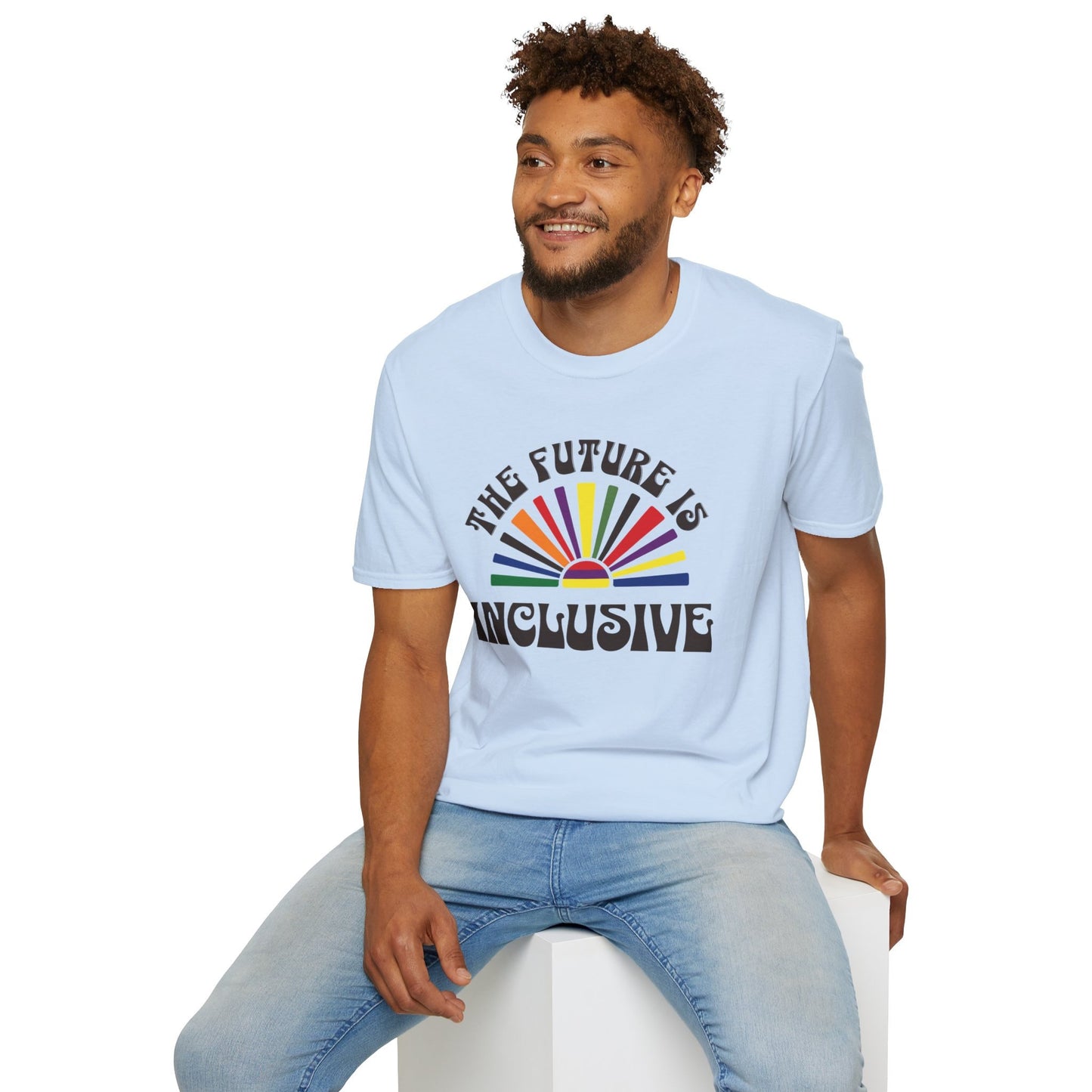 The Future is Inclusive Shirt, Equality shirt, Rainbow Color Shirt, LGBTQ Pride Gift, Equal Rights Shirt, Social Justice Gay Rights TShirt