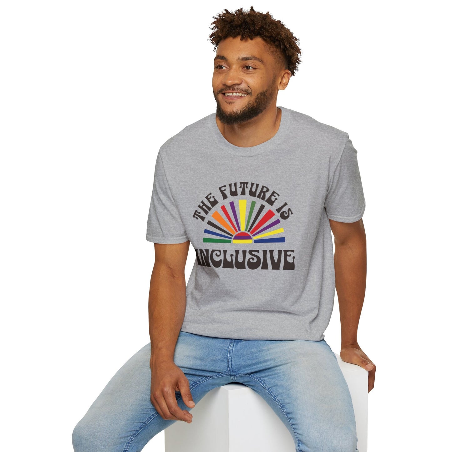 The Future is Inclusive Shirt, Equality shirt, Rainbow Color Shirt, LGBTQ Pride Gift, Equal Rights Shirt, Social Justice Gay Rights TShirt