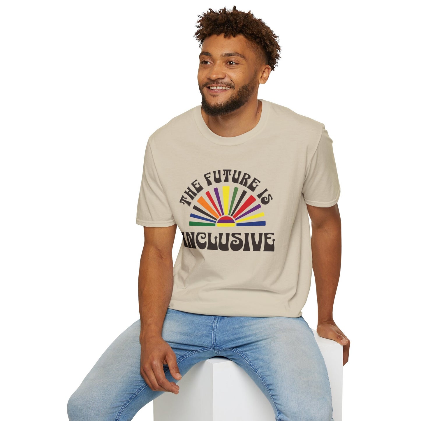 The Future is Inclusive Shirt, Equality shirt, Rainbow Color Shirt, LGBTQ Pride Gift, Equal Rights Shirt, Social Justice Gay Rights TShirt
