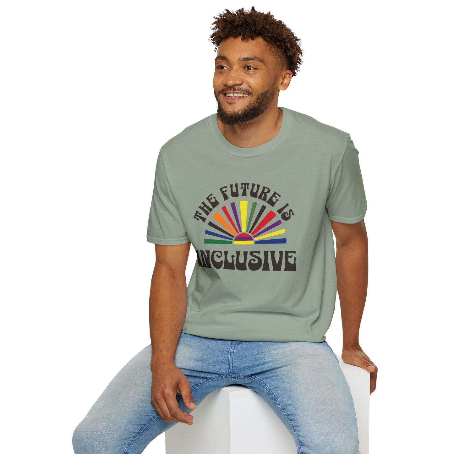 The Future is Inclusive Shirt, Equality shirt, Rainbow Color Shirt, LGBTQ Pride Gift, Equal Rights Shirt, Social Justice Gay Rights TShirt