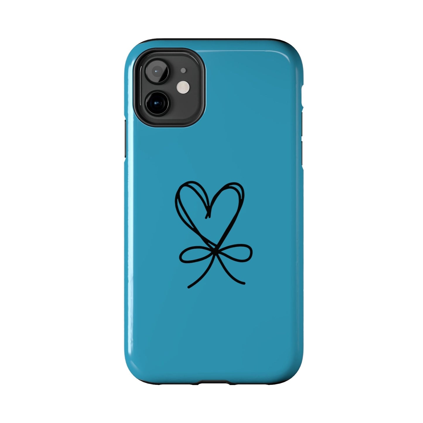 Love Heart Coquette Phone Case for iPhone 15 Plus Pro Max 14 13 12 11 Pro Max 14 13 12 11 pro 13 12 mini XR X XS Max 6 7 8 Plus iPhone SE