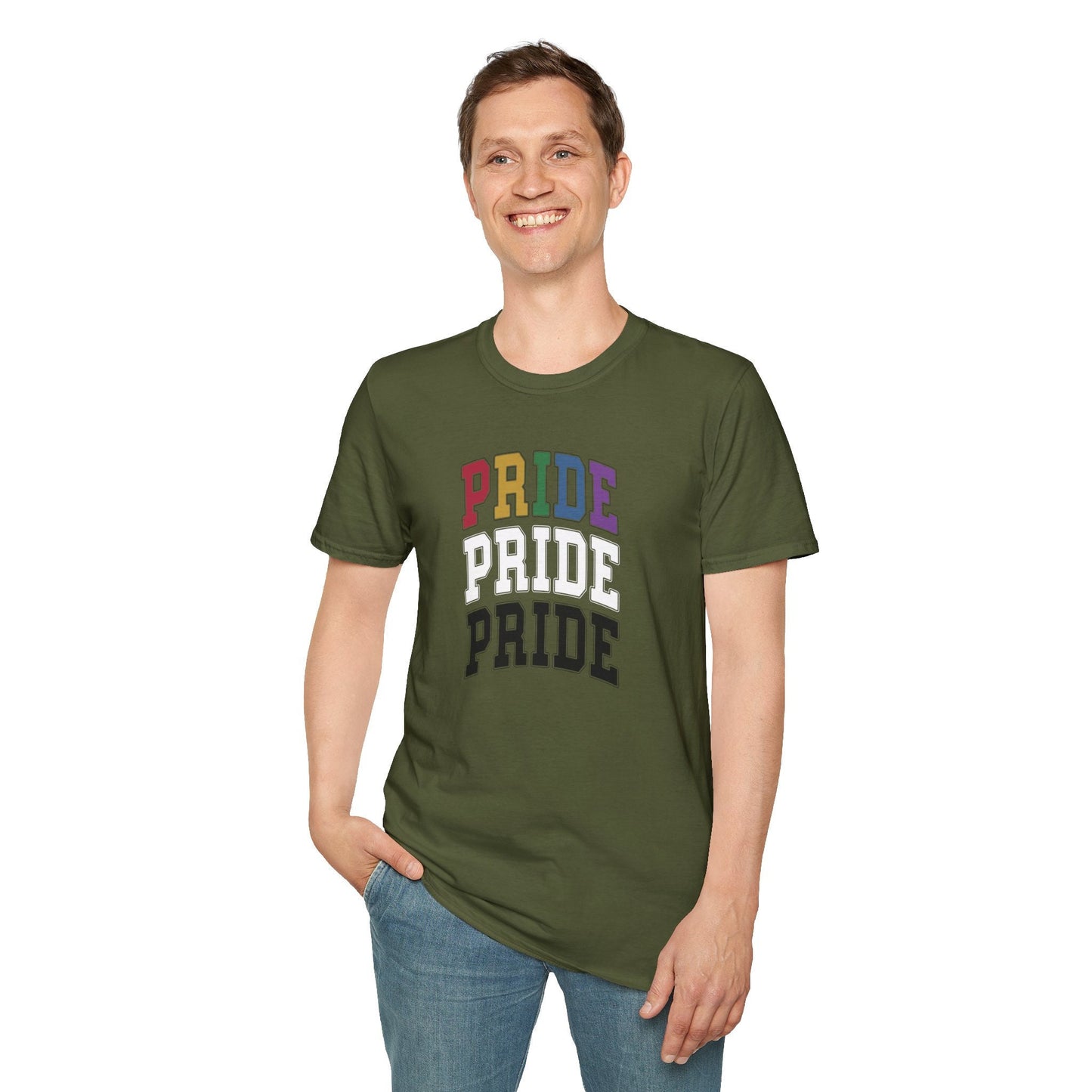 Unisex Pride Shirt, Gay Rights Shirt, Transgender Shirt, Human Rights Shirt, LGBTQ Rainbow colors shirt
