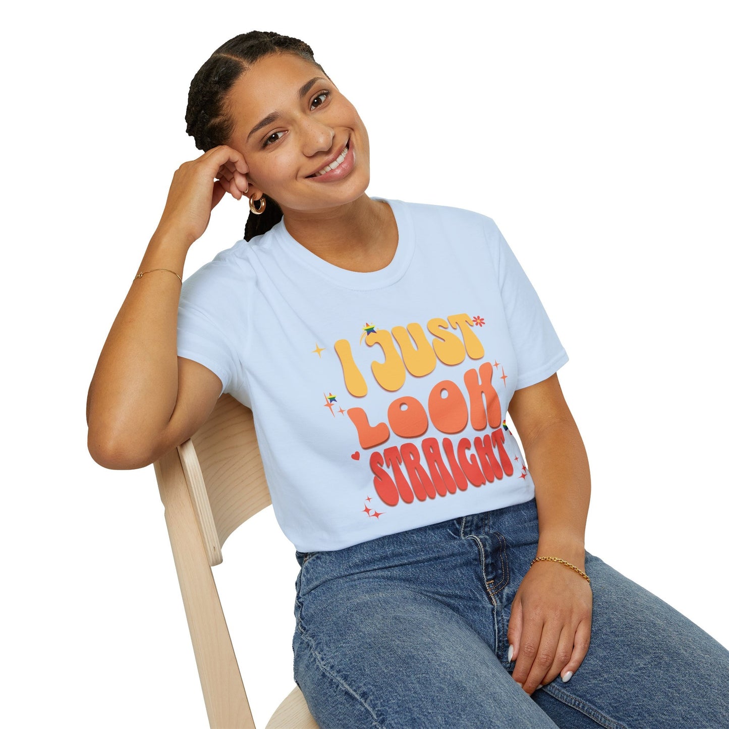 I Just Look Straight Shirt, LGBTQ Shirt Gift, Pride Month Shirt, Lesbian Gift, Queer Shirt, Gay pride shirt, Funny Pride Shirt