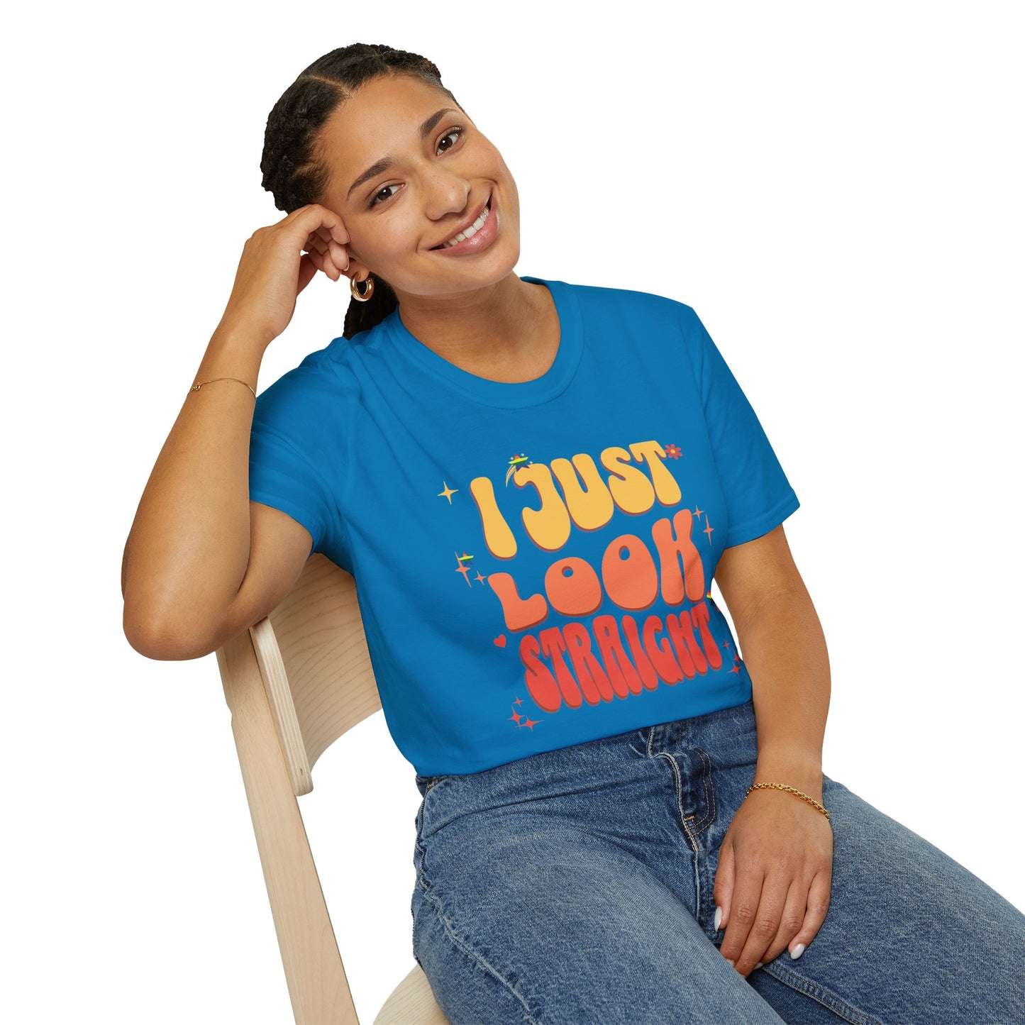 I Just Look Straight Shirt, LGBTQ Shirt Gift, Pride Month Shirt, Lesbian Gift, Queer Shirt, Gay pride shirt, Funny Pride Shirt