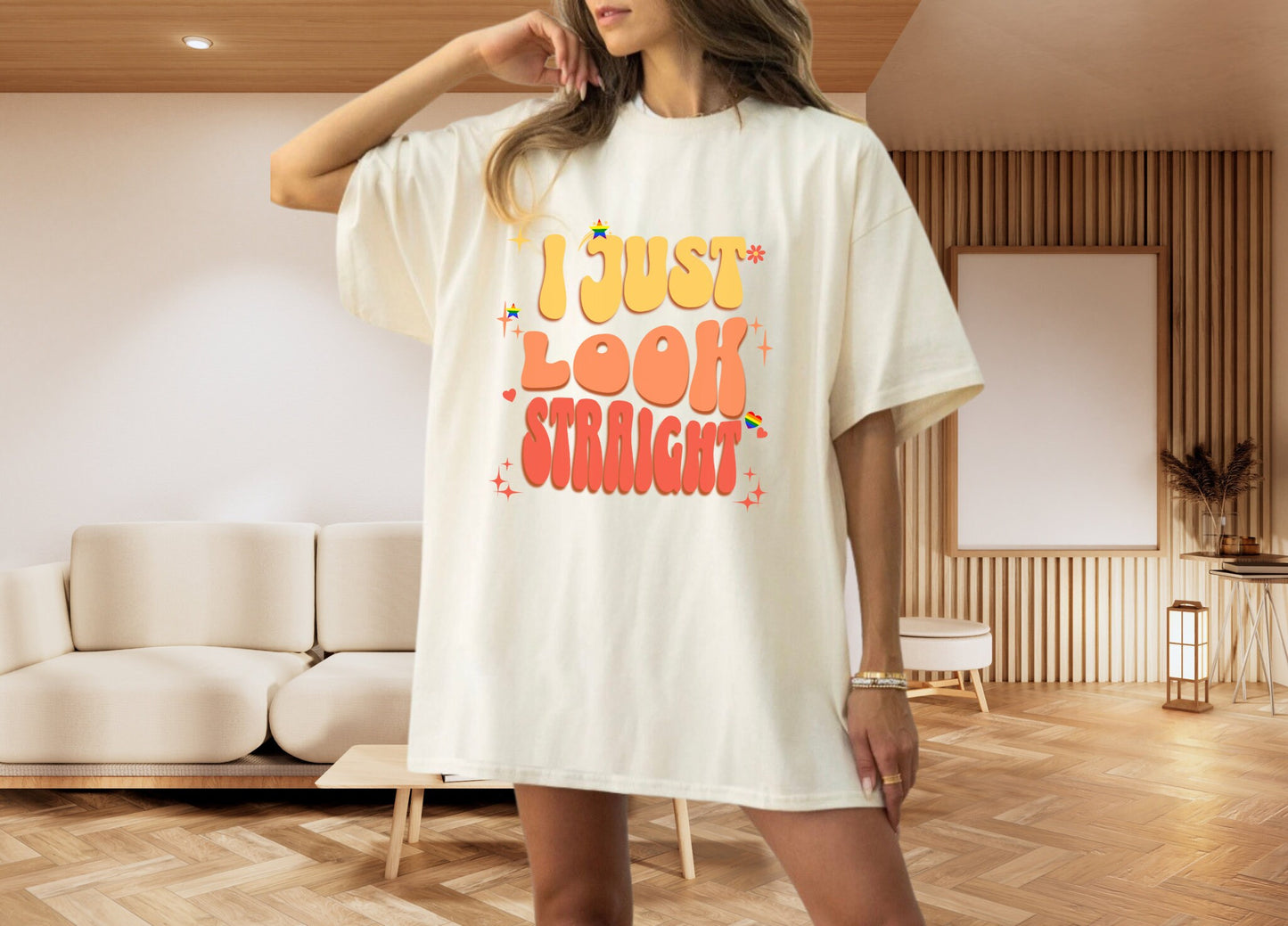 I Just Look Straight Shirt, LGBTQ Shirt Gift, Pride Month Shirt, Lesbian Gift, Queer Shirt, Gay pride shirt, Funny Pride Shirt