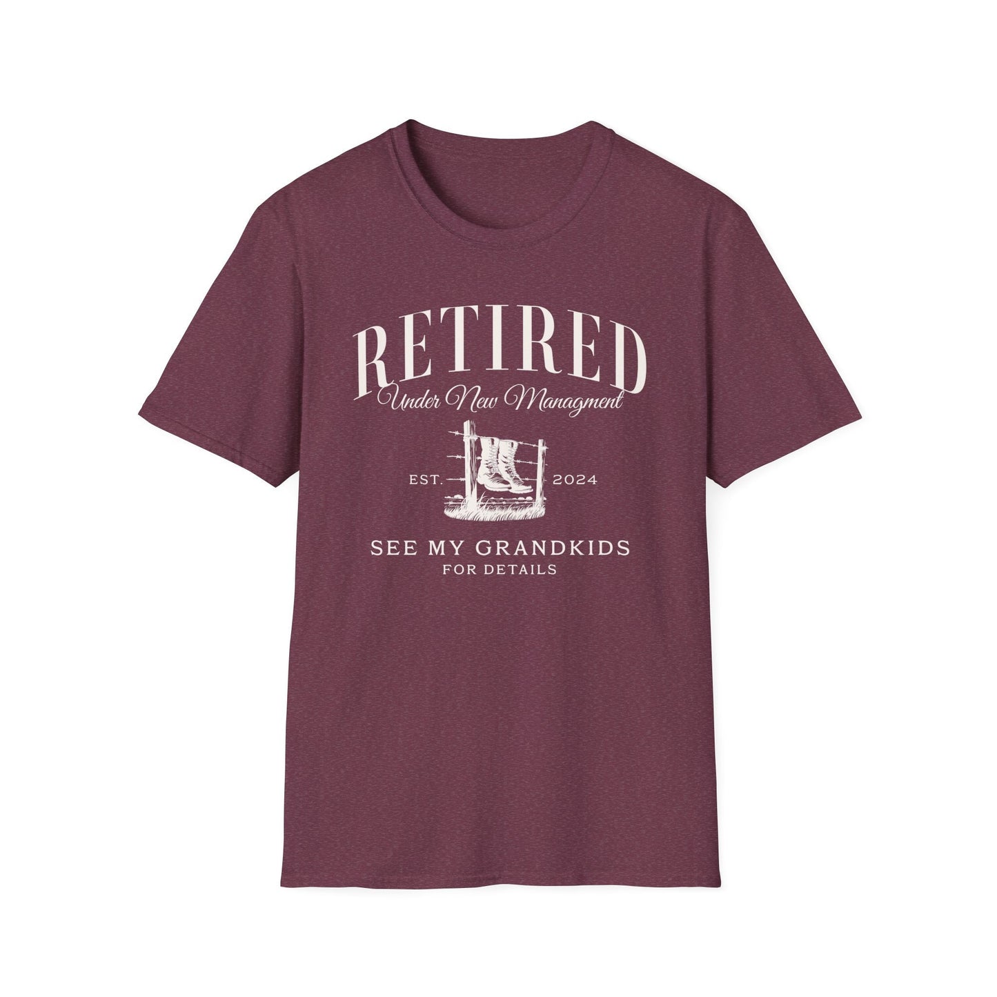 Custom Retirement Shirt, 2024 Retired Shirt, Retired Worker Teacher Gift, Last Day Retirement Party Gift, Coworker Send off gift for Grandpa