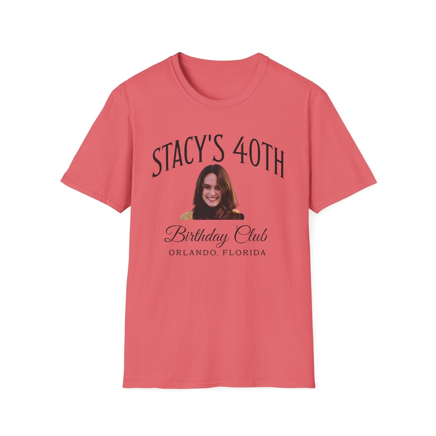 Personalized Name and Photo Birthday Shirt, Matching Birthday Party Shirts,Custom Face Photo Shirt for 30th 40th 50th Birthday Trip Gift