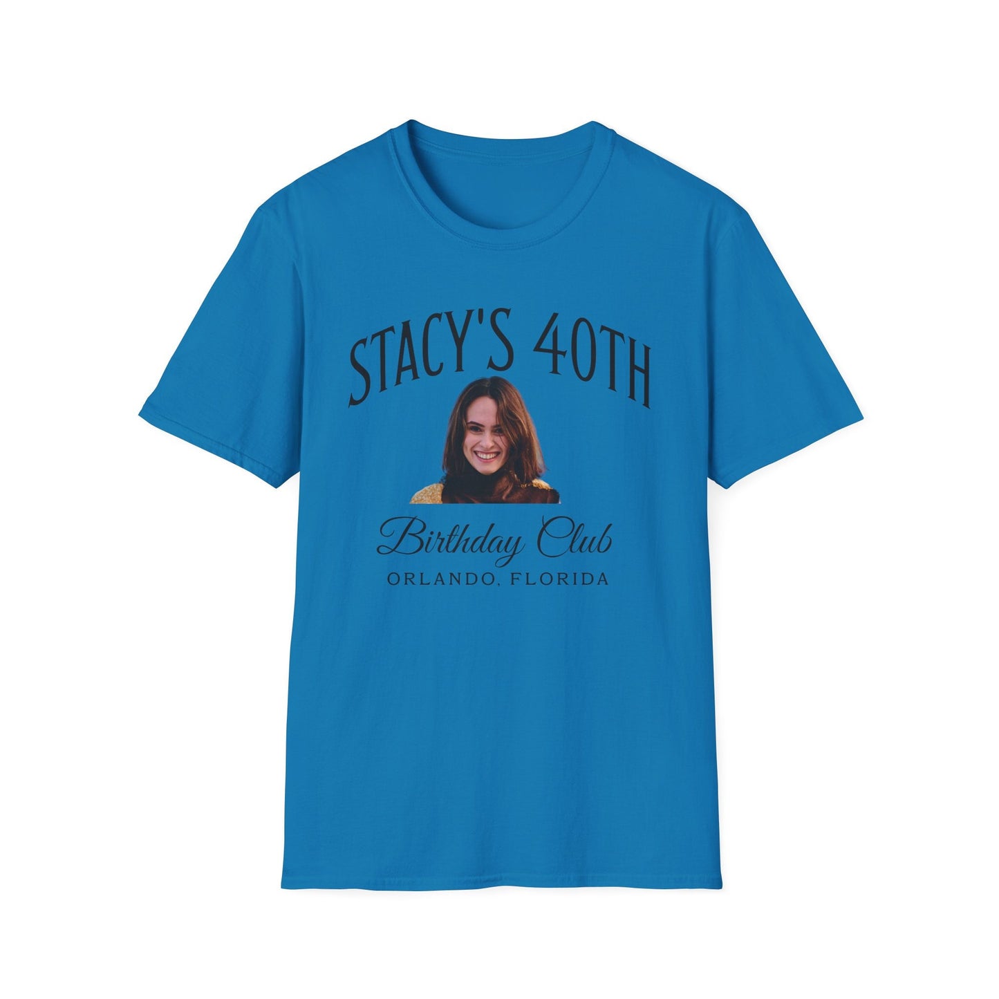 Personalized Name and Photo Birthday Shirt, Matching Birthday Party Shirts,Custom Face Photo Shirt for 30th 40th 50th Birthday Trip Gift
