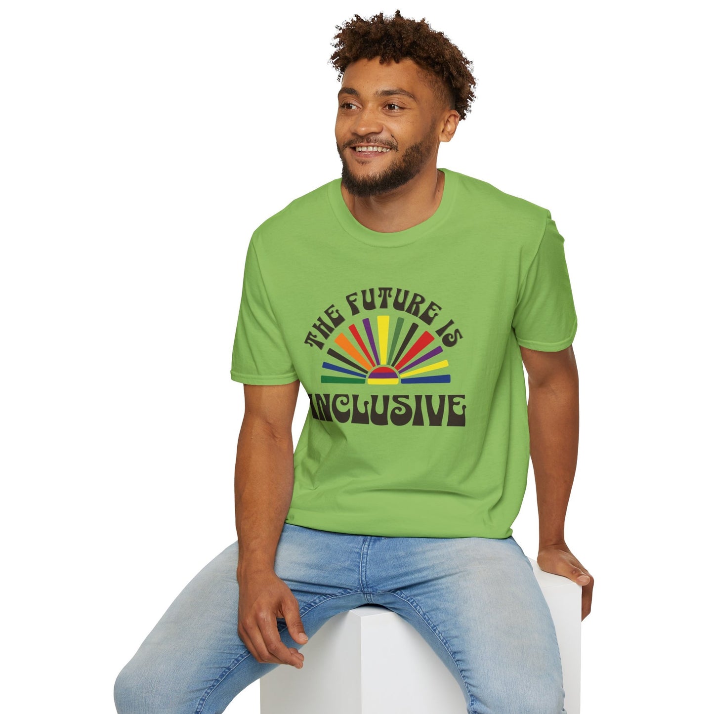 The Future is Inclusive Shirt, Equality shirt, Rainbow Color Shirt, LGBTQ Pride Gift, Equal Rights Shirt, Social Justice Gay Rights TShirt