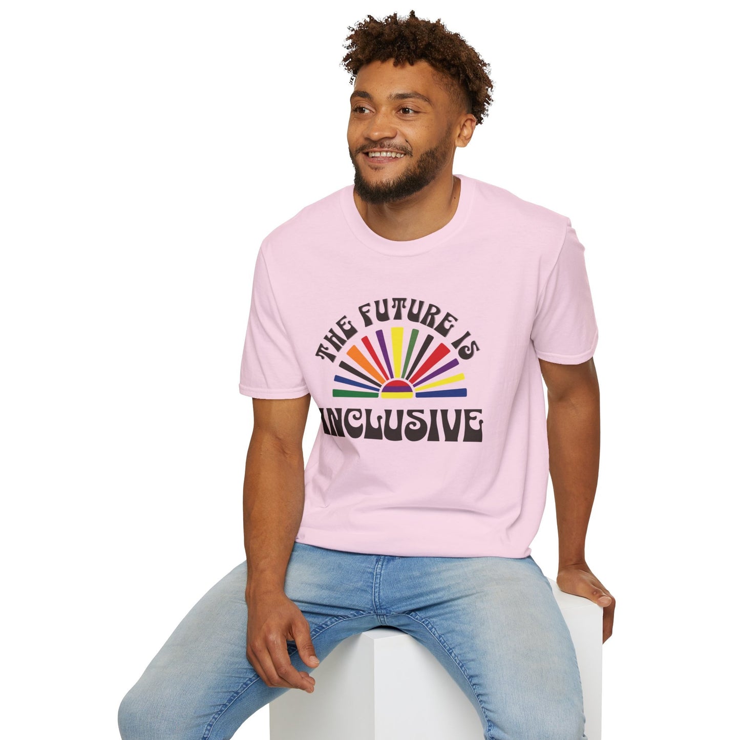 The Future is Inclusive Shirt, Equality shirt, Rainbow Color Shirt, LGBTQ Pride Gift, Equal Rights Shirt, Social Justice Gay Rights TShirt