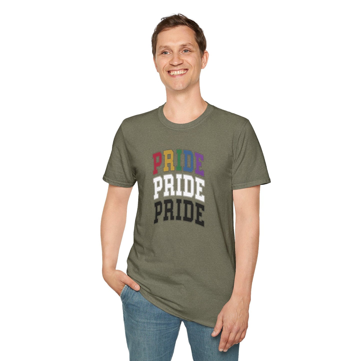 Unisex Pride Shirt, Gay Rights Shirt, Transgender Shirt, Human Rights Shirt, LGBTQ Rainbow colors shirt