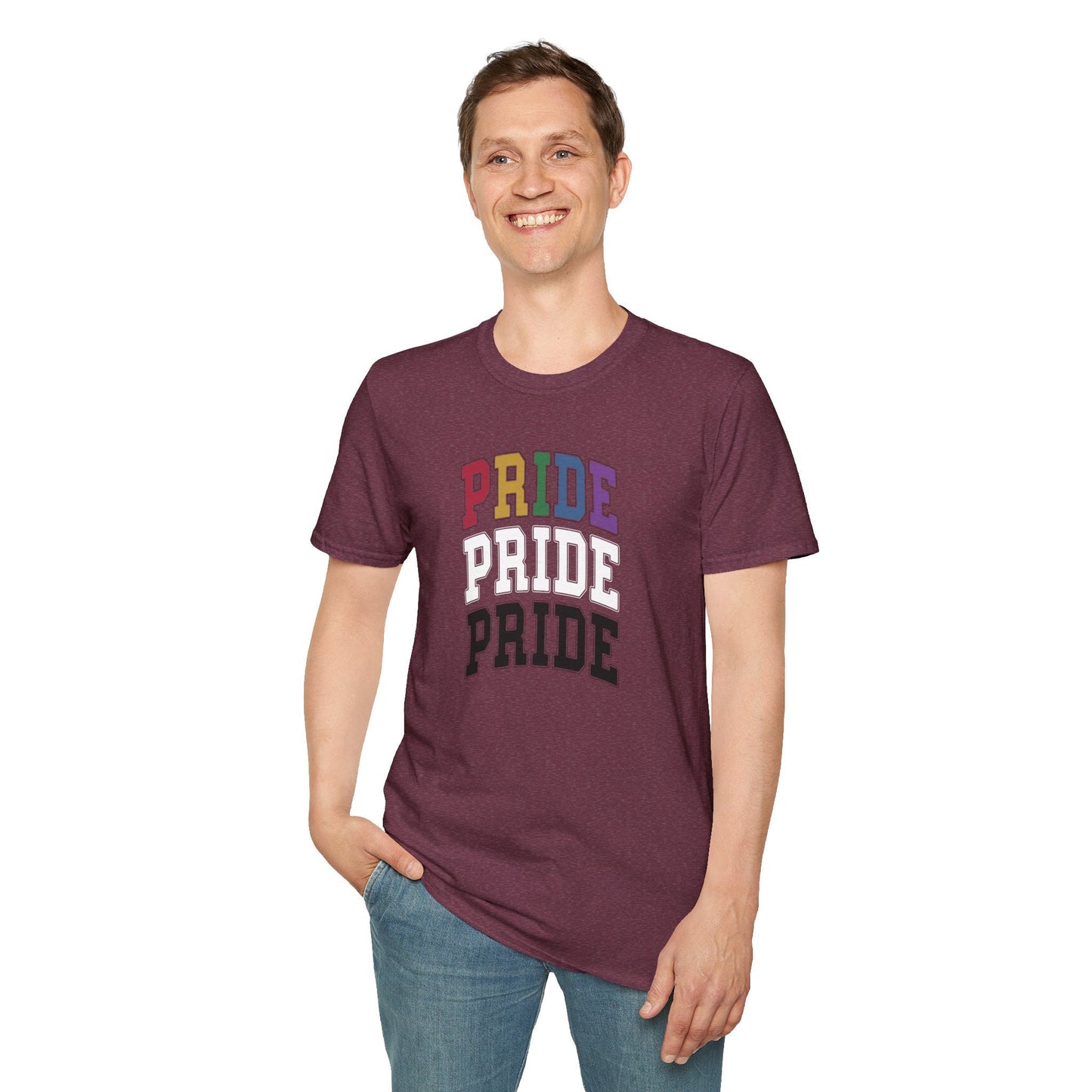 Unisex Pride Shirt, Gay Rights Shirt, Transgender Shirt, Human Rights Shirt, LGBTQ Rainbow colors shirt