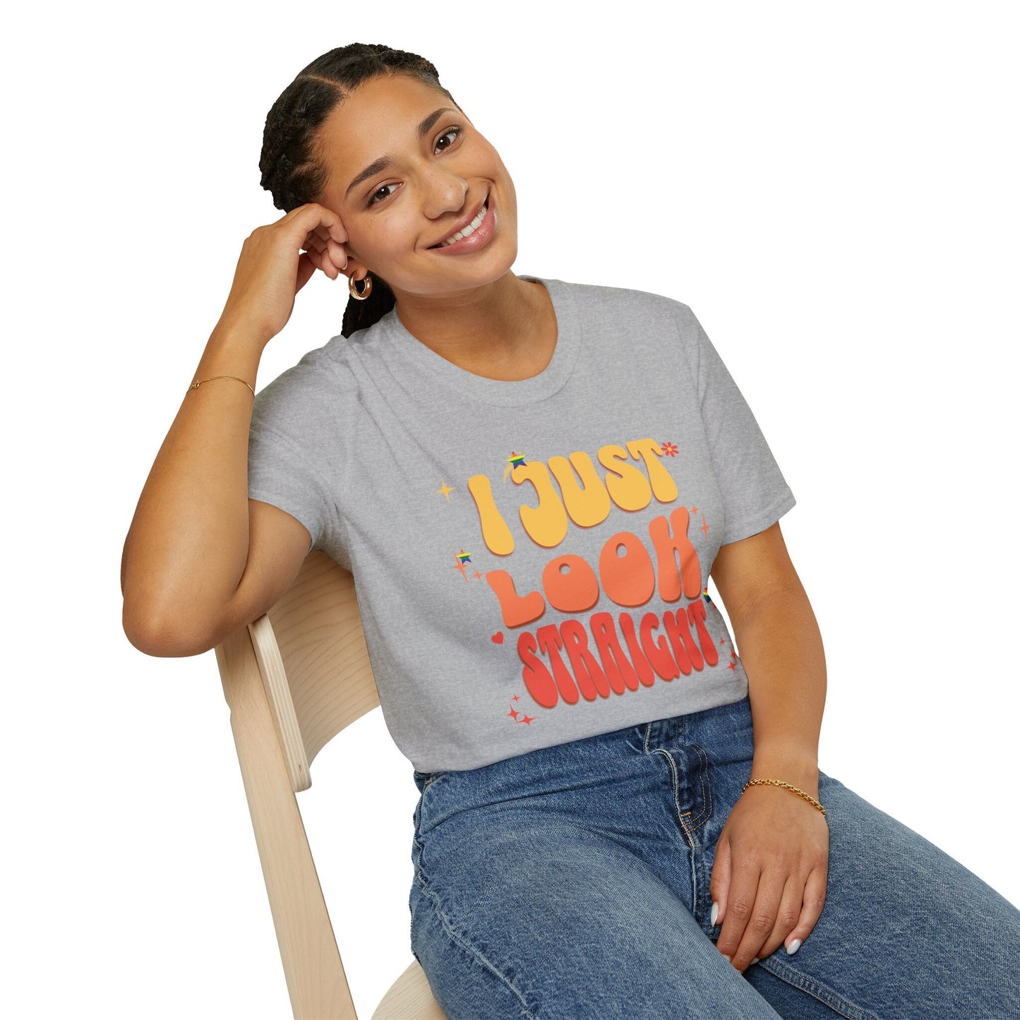 I Just Look Straight Shirt, LGBTQ Shirt Gift, Pride Month Shirt, Lesbian Gift, Queer Shirt, Gay pride shirt, Funny Pride Shirt