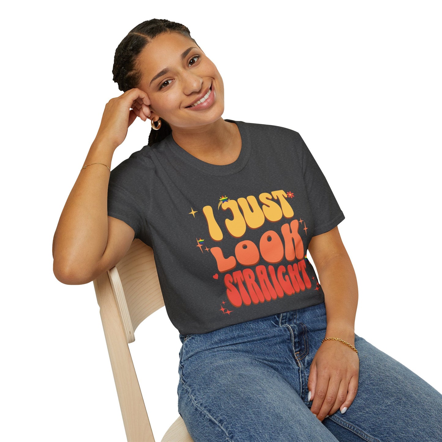I Just Look Straight Shirt, LGBTQ Shirt Gift, Pride Month Shirt, Lesbian Gift, Queer Shirt, Gay pride shirt, Funny Pride Shirt