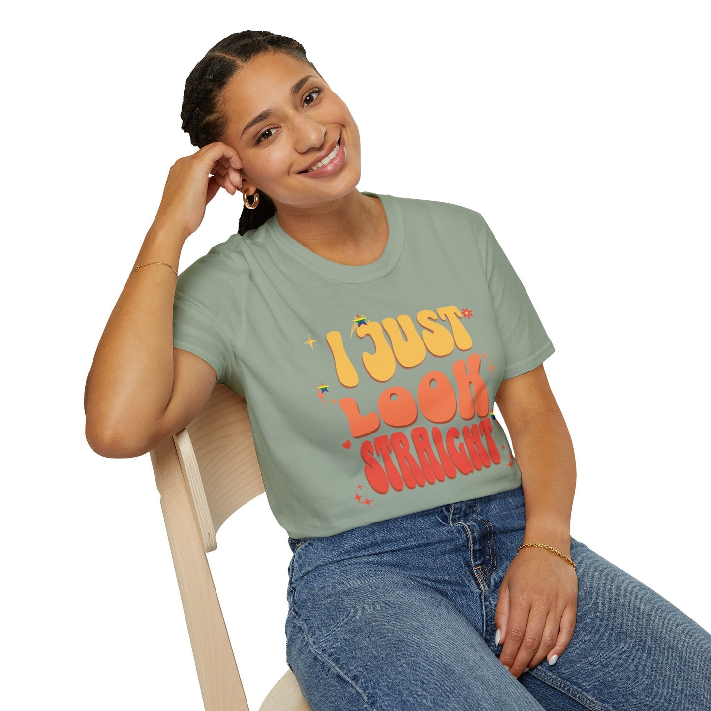 I Just Look Straight Shirt, LGBTQ Shirt Gift, Pride Month Shirt, Lesbian Gift, Queer Shirt, Gay pride shirt, Funny Pride Shirt