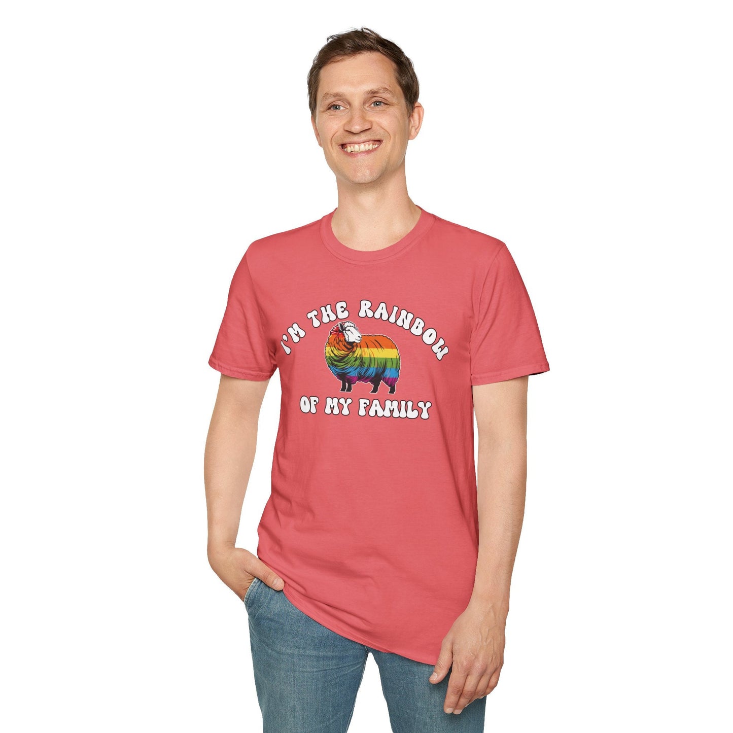 Funny Pride Shirt, Rainbow Sheep T-Shirt, Gay Lesbian Trans Pride Shirt, LGBTQ Gift, Pride Month Equality Gay Rights T Shirt, Ally shirt