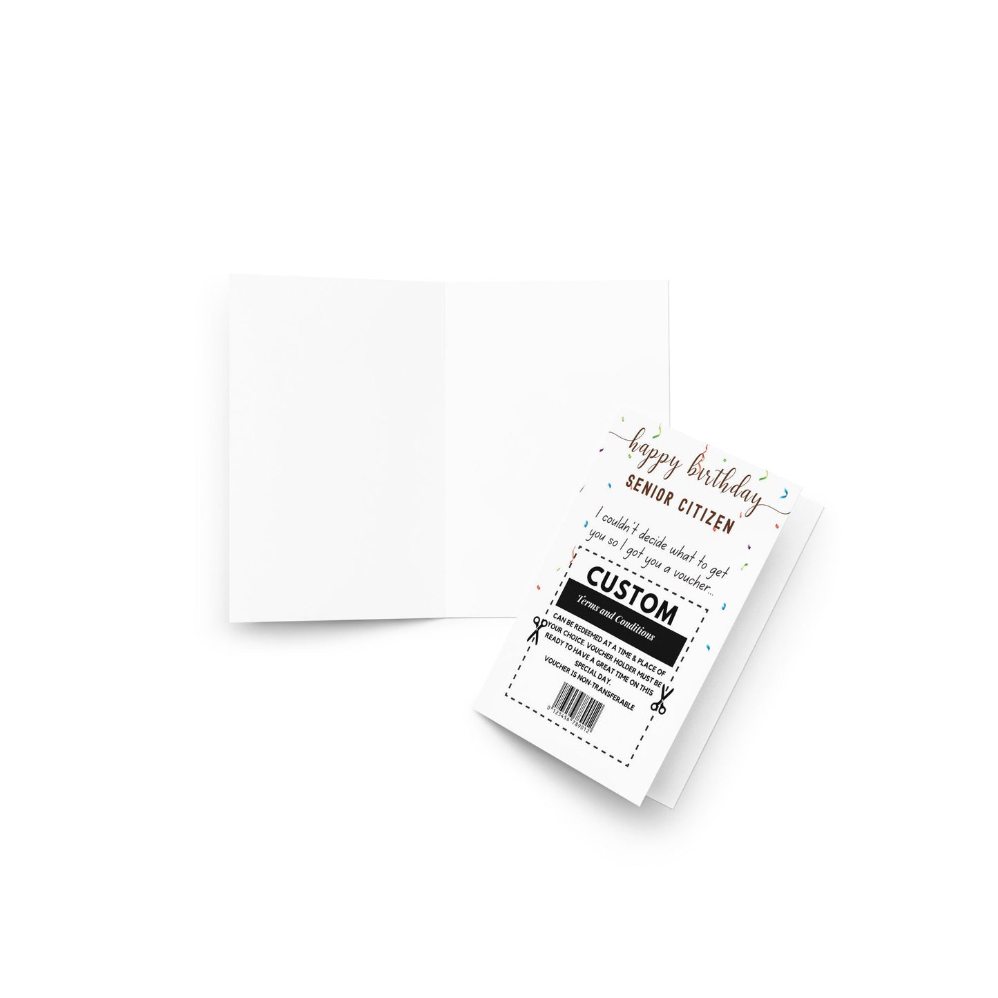 Personalized Funny Birthday Card, Old guy birthday greeting card, Funny Sarcastic Birthday Card for Him, Rude Birthday Card