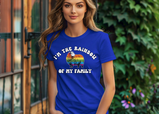 Funny Pride Shirt, Rainbow Sheep T-Shirt, Gay Lesbian Trans Pride Shirt, LGBTQ Gift, Pride Month Equality Gay Rights T Shirt, Ally shirt