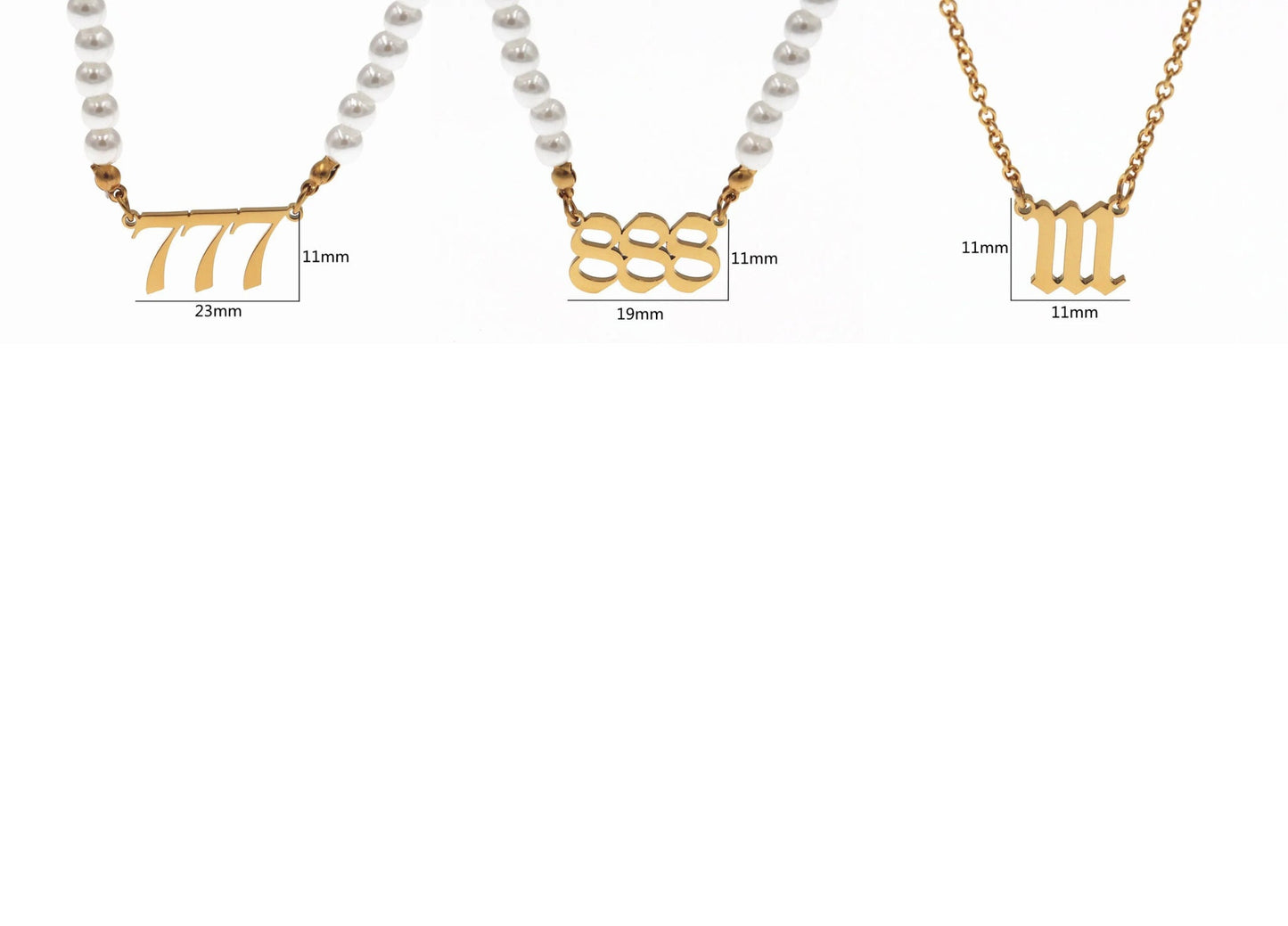 Lucky Number Necklace, Gold Silver Chain Angel Number Pendant, Birthday gift for mom girlfriend Grandma,Family Gift, Mothers Day Gift