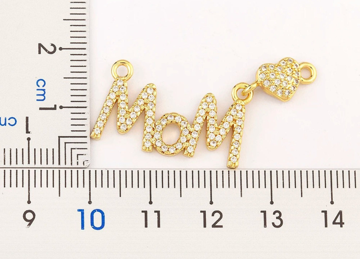 Cute Mom Necklace, Mothers Day Gift for Mom, Birthday Day Mom Necklace for Wife, Gold Plated Necklace for New Mom, Grandma Gift