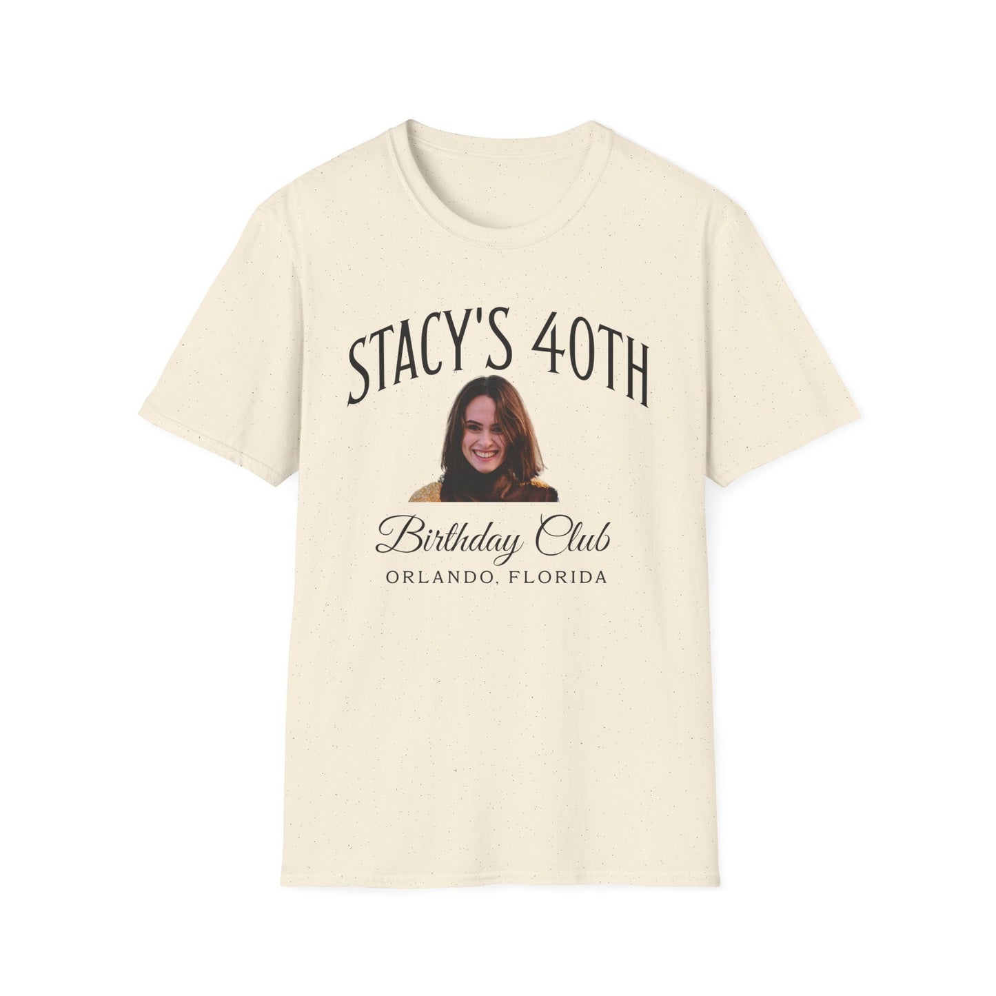 Personalized Name and Photo Birthday Shirt, Matching Birthday Party Shirts,Custom Face Photo Shirt for 30th 40th 50th Birthday Trip Gift