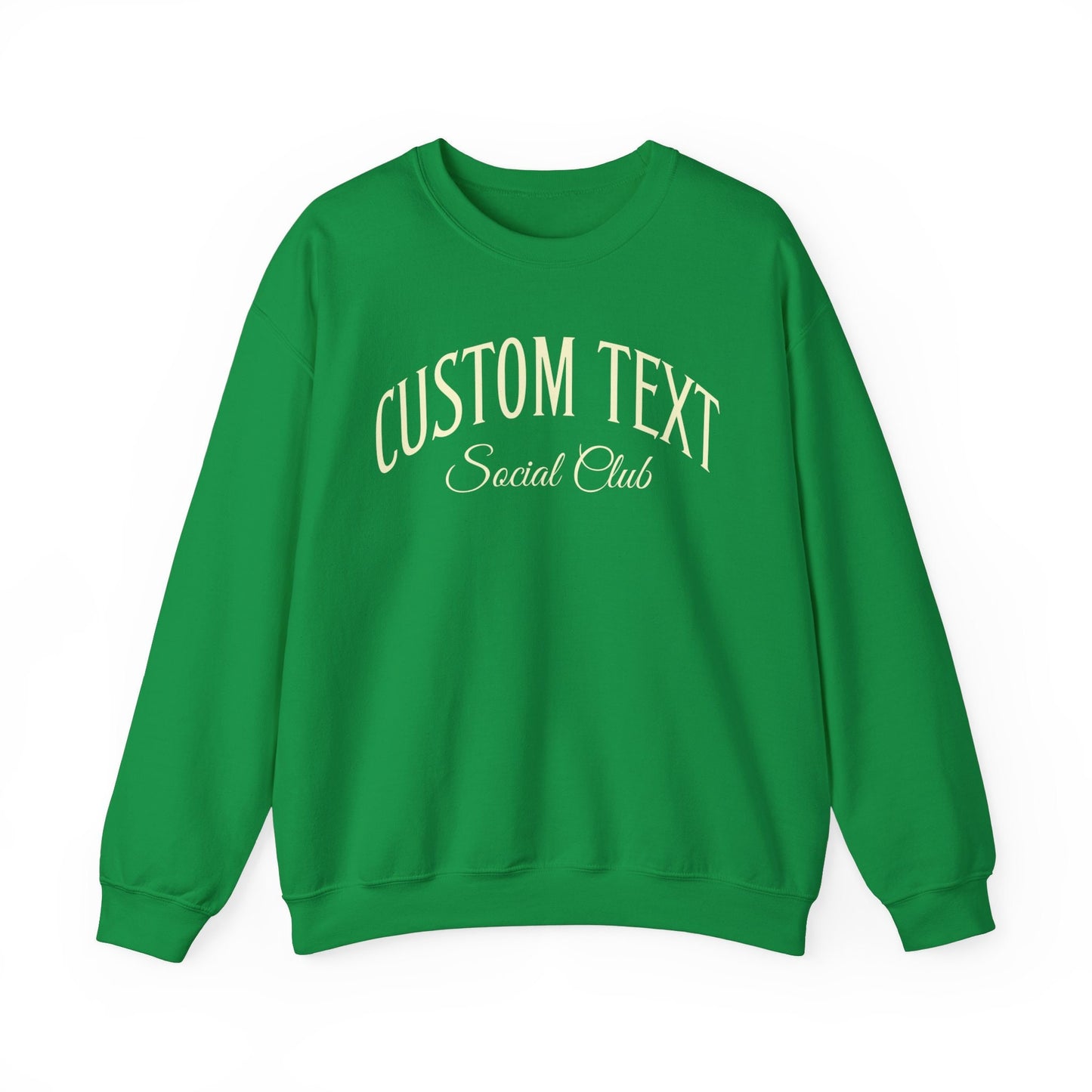 Custom Social Club Sweatshirt, Your Own Text Sweatshirt, Besties Social Club Matching Sweatshirt, Personalized Gift for Friends,Custom Shirt
