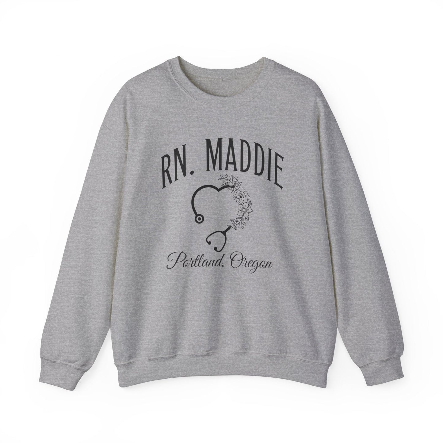 Personalized Sweatshirt for RN, Gift for Registered Nurse, Custom Name Sweatshirt for Nurses, Graduation Gift Nurses, Nursing School, NICU