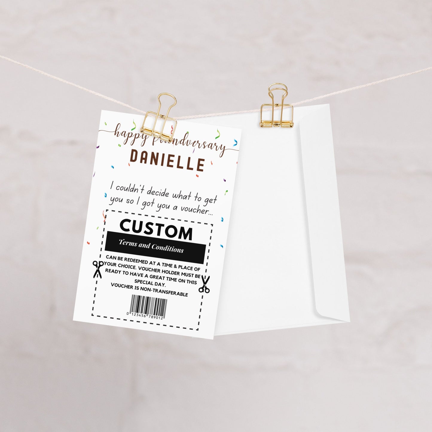Personalized Friendship Anniversary Card, Surprise Friend Gift, Custom Friendship Gift for Best Friend, Bestie, Personalized Card present